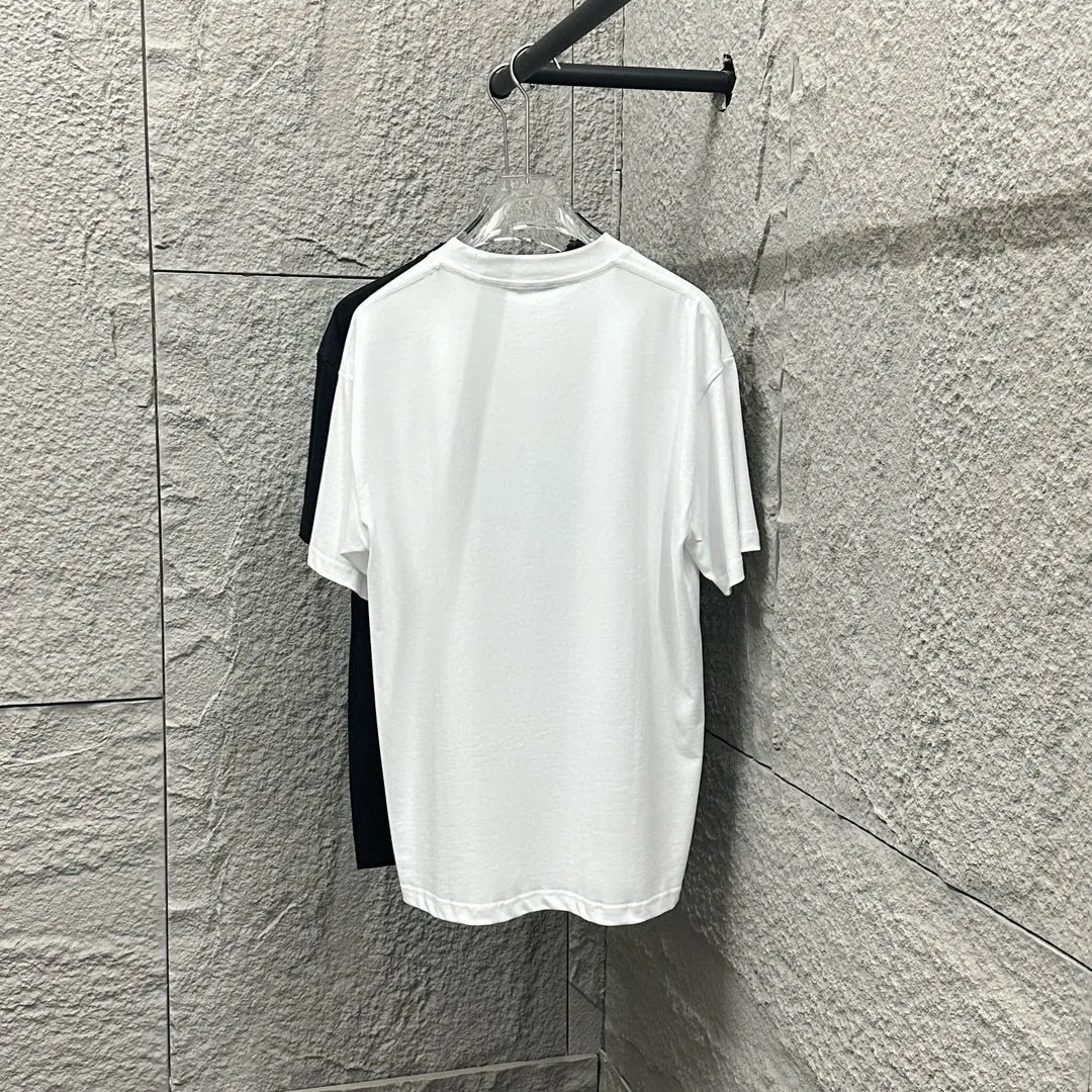 * *alexander 2025 New Arrival Pink wang T Same Style ：Black White Size： S （90-130 ） M （120-150 ） L （140-165 ） XL （160-180 ） XXL （180 ）